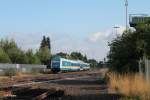 223 069 mit dem ALX84109 Hof - Mnchen bei der durchfahrt in Wiesau.