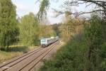 223 064 mit dem ALX84121 Hof - München bei Letten.