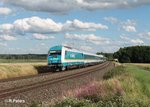 223 066 mit dem ALX84110 München - Hof bei Oberteich.