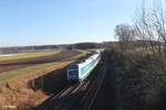 223 061 mit dem ALX84106 München - Hof bei Oberteich.