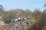 223 063 durchfährt Reuth bei Erbendorf als ALX84111 Hof - München.