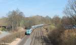 223 063 durchfährt Reuth bei Erbendorf als ALX84111 Hof - München.