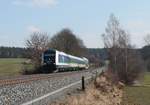 223 152 zieht den ALX84105 Mnchen  - Hof bei Naabdemenreuth.22.02.18