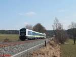 223 152 zieht den ALX84105 Mnchen - Hof bei Naabdemenreuth.22.02.18