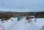 223 068 Alexa mit dem ALX 79860 Hof - München bei Oberteich.