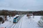 223 068 Alexa mit dem ALX 79860 Hof - München bei Oberteich.