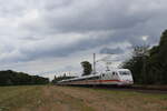 BR 401 056-7 (Heppenheim/Bergstrae) als (ICE 1139 Bremen Hbf -> Berlin Ostbahnhof) Richtung Hannover durch Bremen Mahndorf am 28.5.2025 