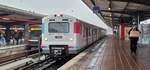 472 081 + 472 581 S-Bahn Hamburg (Sensors4Rail) als Messfahrt/Testfahrt durch HH-Barmbek am. 19.12.2022