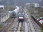 Wenige Minuten spter verlie der EGP Taurus ES64U2-002,am 20.April 2012,Bergen/Rgen als Lz nach Klementelvitz.