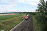 223 031 (Noch im alten Lack) mit einem Kesselzug Ingolstadt - Cheb bei Oberteich.