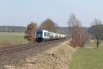 223 152 mit einem Hauer Kesselzug auf dem Weg nach Morden.