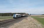 223 152 mit Kesselzug aus Hof nach Weiden bei Neudes. 24.04.21