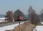 232 673-4 und 132 109 ziehen einen Kesselzug aus Vohburg Bayern Öl bei Naabdemenreuth .