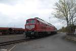 132 109 und 232 673-4 ruhen sich in Marktredwitz aus nach dem sie ein Kesselzug aus Hamburg brachten.