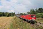 602 + 705 mit dem Rüdersdorfer Zement nach Regensburg Hafen bei Dettenhofen.