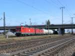 601+ 603 verlassen regensburg Ost mit ein leeren Zementzug nach Berlin.