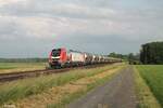 MEG 158 225 mit dem Zementzug aus regensburg Hafen nach Rüdersdorf bei Berlin hier bei Oberteich.