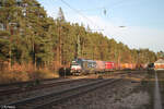 X4E 626  140 years E_Mobility  mit dem ECS Container KLV Zug in Ochenbruck. 26.03.24