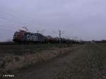 482 004 mit Kesselzug bei Borsdorf.