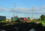 193 252-4  We love to Connect  mit einem Routier Wechslpritschenzug in Nürnberg Hohe Marta 27.09.23