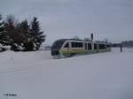 VT16 als VBG81113 nach Schwandorf bei Schnfeld.