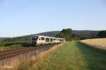 VT14 „Stadt Neustadt an der Waldnaab“ + VTxx als VBG81107 Hof - Regensburg bei Oberteich.