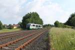 VT18 als VBG8111 Marktredwitz - Regensburg  bei Schnfeld.