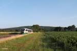 Nachschuss auf VT17  Schwandorf  als VBG20891 Schwandorf - Marktredwitz - Cheb bei Oberteich.