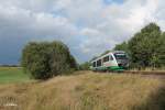 VT12 als VBG81127 Marktredwitz nach Regensburg bei Schnfeld.