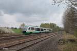 VT10  Stadt Hof  + VT18 als VBG74261 Marktredwitz - Regensburg bei Schönfeld.