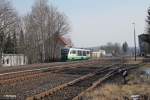   VT19 als OPB79718 Regensburg - Marktredwitz in Pechbrunn.