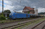 Dualvectron der Northrail 248 060 in Weinheim. Juli 2024.