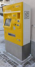 (188'158) - PostAuto-Billetautomat am 3.