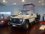(186'441) - Mercedes-Benz 230 G  Papamobil  von 1980; Papst Johannes-Paul II.