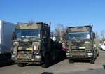 (273'548) - Hollndische Armee - DAF - am 3. April 2025 in Bad Nieuweschans, Poort van Groningen