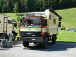 (254'033) - Winiger, Muolen - SG 460'119 - Iveco-Magirus am 19. August 2023 in Hoch-Ybrig, Talstation Weglosen