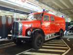 (128'826) - Im Saurer-Museum in Arbon: Saurer-Lastwagen - Stadtfeuerwehr Arbon - am 21.