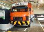 (128'837) - Im Saurer-Museum in Arbon: Saurer-Lastwagen - Plttli Ganz Baumaterial - am 21.