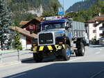 (254'885) - Saurer - SG 155'410 - am 8. September 2023 in Zillis, Dorf