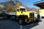 (281'634) - Eberle, Freidorf - TG 2615 U - Saurer am 18. Oktober 2025 in Nfels, FBW-Museum