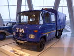 (186'418) - Mercedes-Benz L 409 Pritschenwagen mit Doppelkabine von 1979; THW - THW-80'818 - am 12.