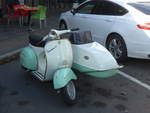 (190'821) - Vespa mit Seitenwagen - B2EYF - am 22. April 2018 in Matamata