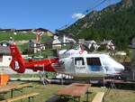 (208'295) - Air-Glaciers - HB 1965 - am 3. August 2019 in Simplon Dorf
