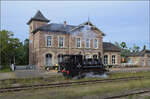 Im Elsässer Ried mit der CFTR.

030 TB 134  Theodor  in Volgelsheim. September 2024.