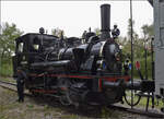 Im Elsässer Ried mit der CFTR.

030 TB 134  Theodor  an der Haltestelle Sans-Souci, Artzenheim. September 2024.