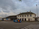 (204'140) - Der Bahnhof Haguenau am 27.