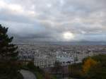 (167'069) - Blick ber Paris am 17. November 2015 vom Montmartre aus