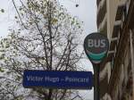 (167'155) - Bus-Haltestelle - Paris, Victor Hugo - Poincar - am 17.