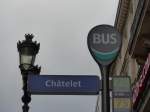 (167'356) - Bus-Haltestelle - Paris, Chtelet - am 18. November 2015