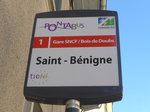 (173'557) - Bus-Haltestelle - Pontarlier, Saint-Bnigne - am 1.